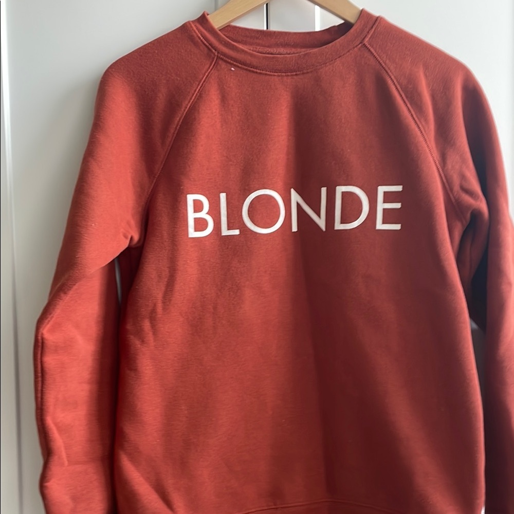 Brunette The Label Brown Crew Neck Sweater